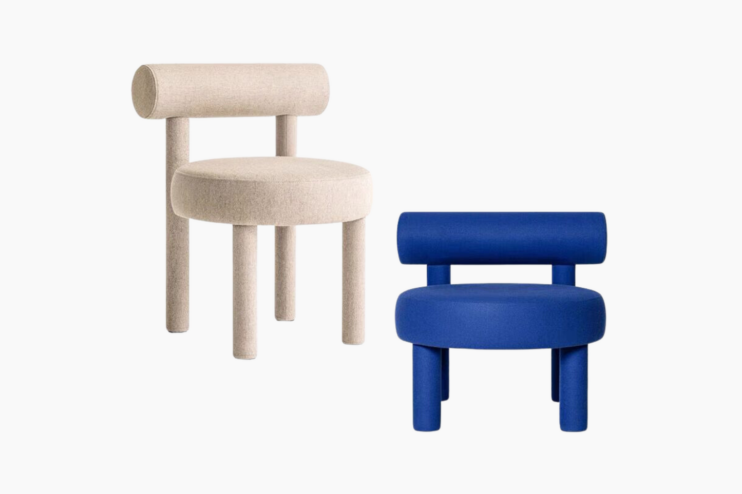 Silla Creativa con Diseño Nórdico Minimalista con Bolsa Suave Wuli