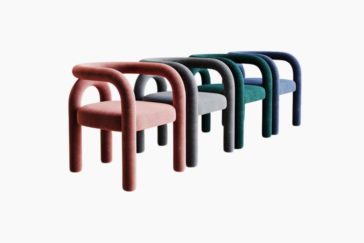 Sillón con Respaldo de Comedor con Diseño Nórdico JOYLIVE