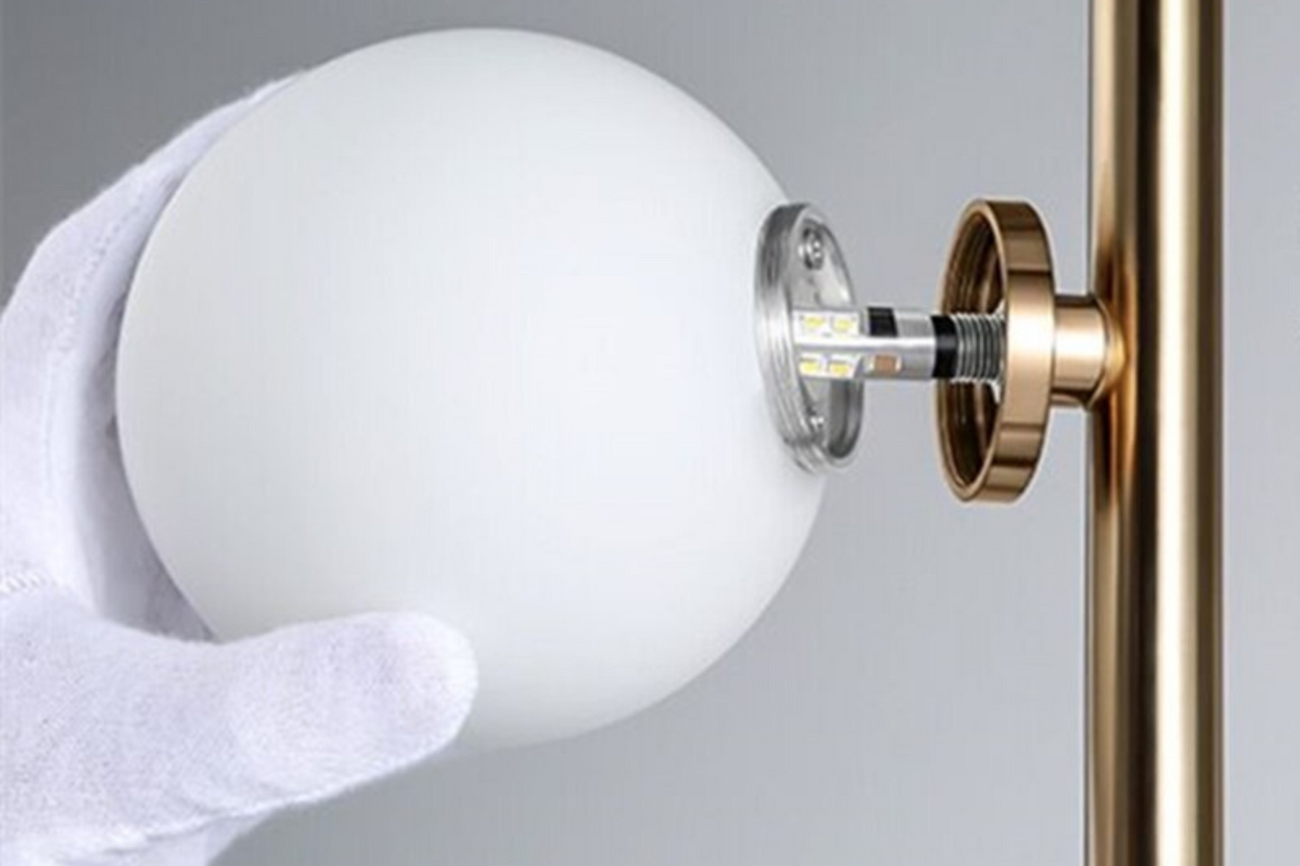 KRUK de pie X9 luces