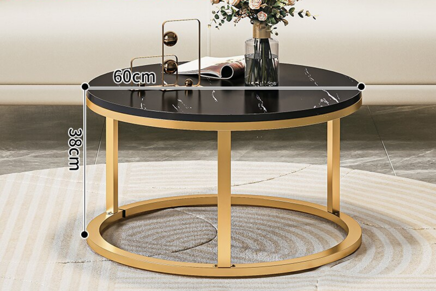 Mesa de Café de Lujo Minimalista