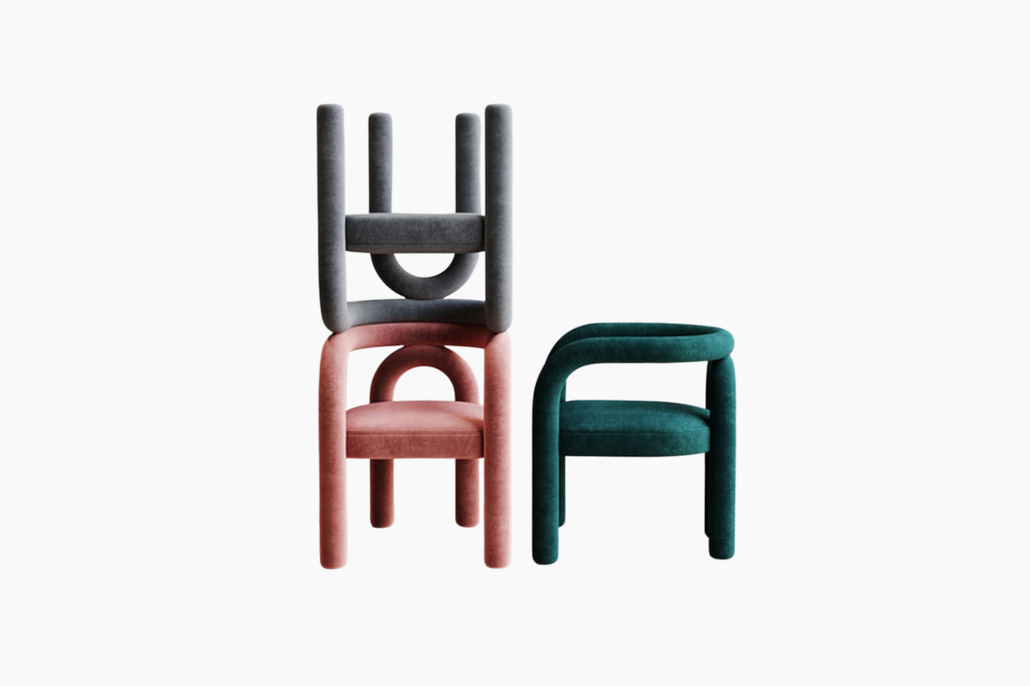 Sillón con Respaldo de Comedor con Diseño Nórdico JOYLIVE