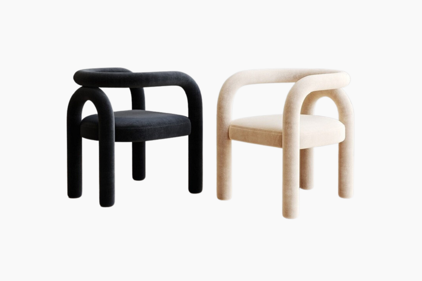 Sillón con Respaldo de Comedor con Diseño Nórdico JOYLIVE