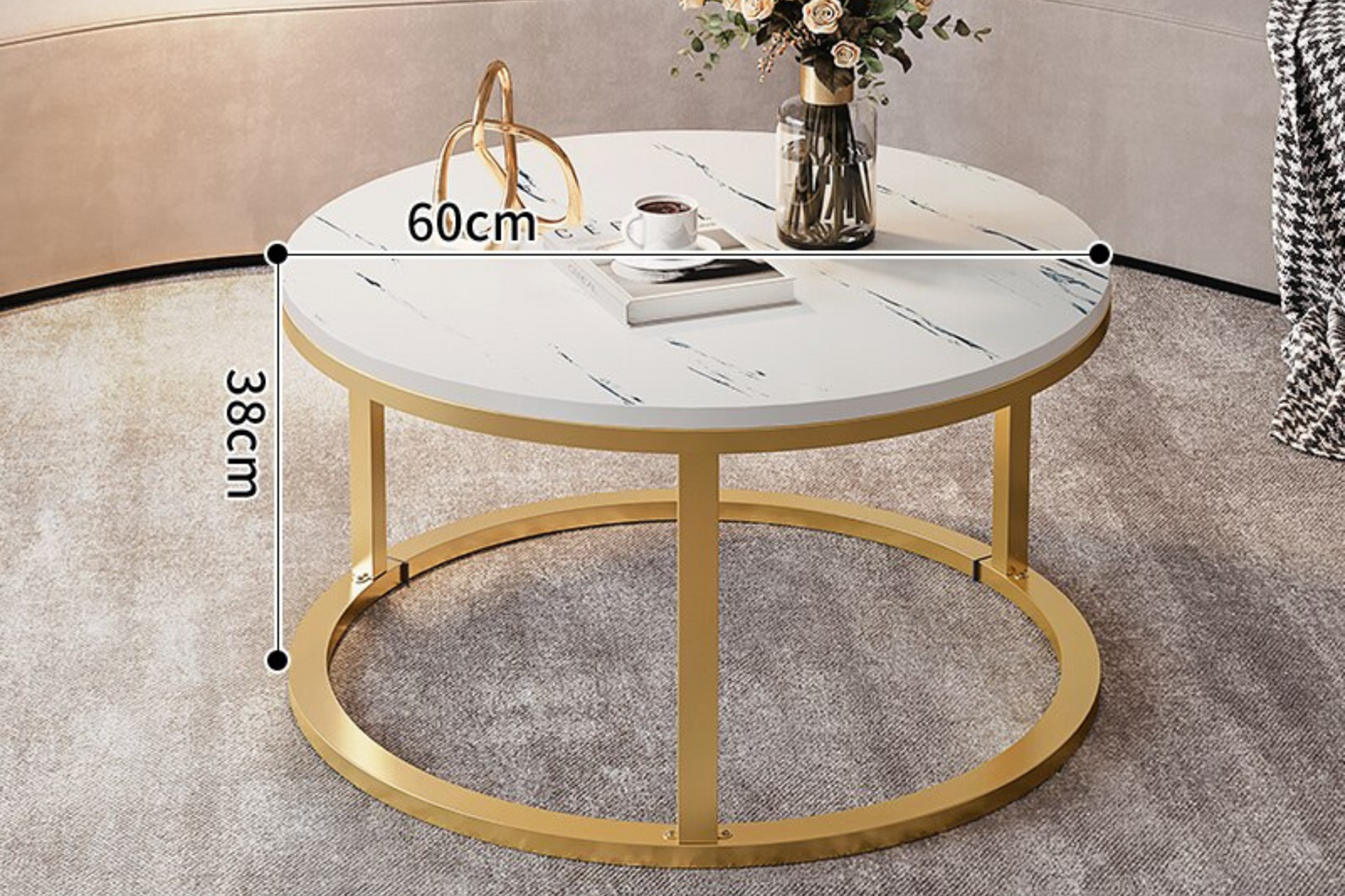 Mesa de Café de Lujo Minimalista