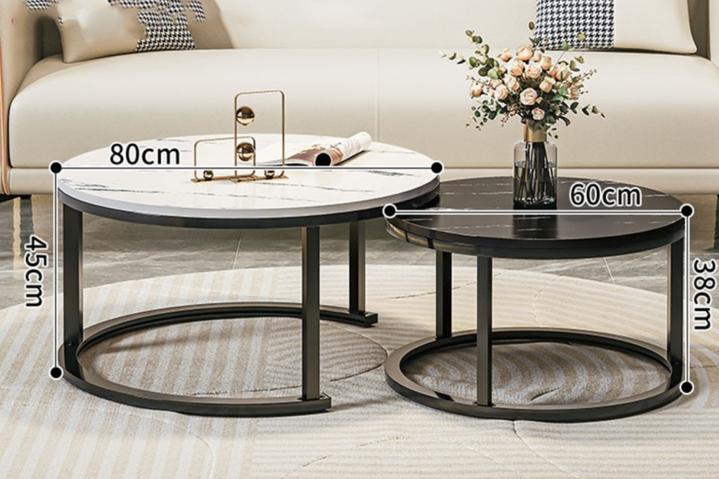 Mesa de Café de Lujo Minimalista