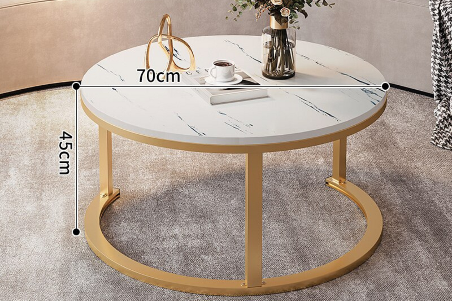 Mesa de Café de Lujo Minimalista