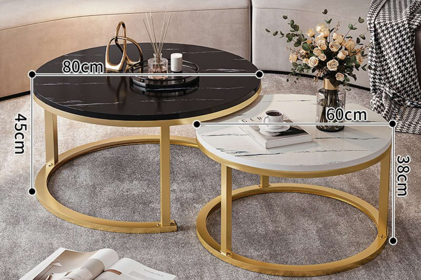 Mesa de Café de Lujo Minimalista