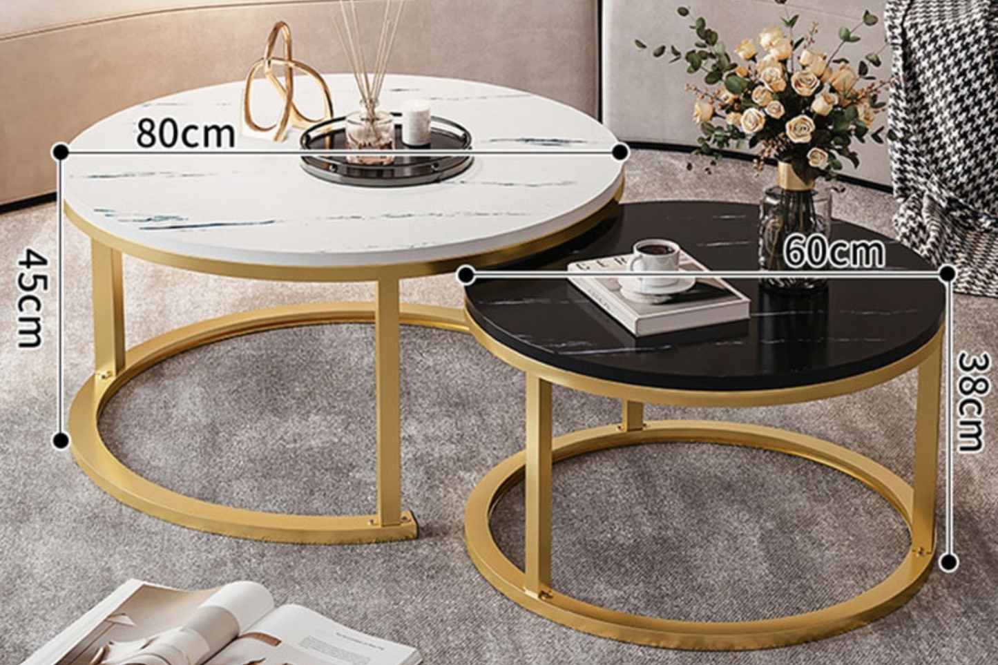 Mesa de Café de Lujo Minimalista