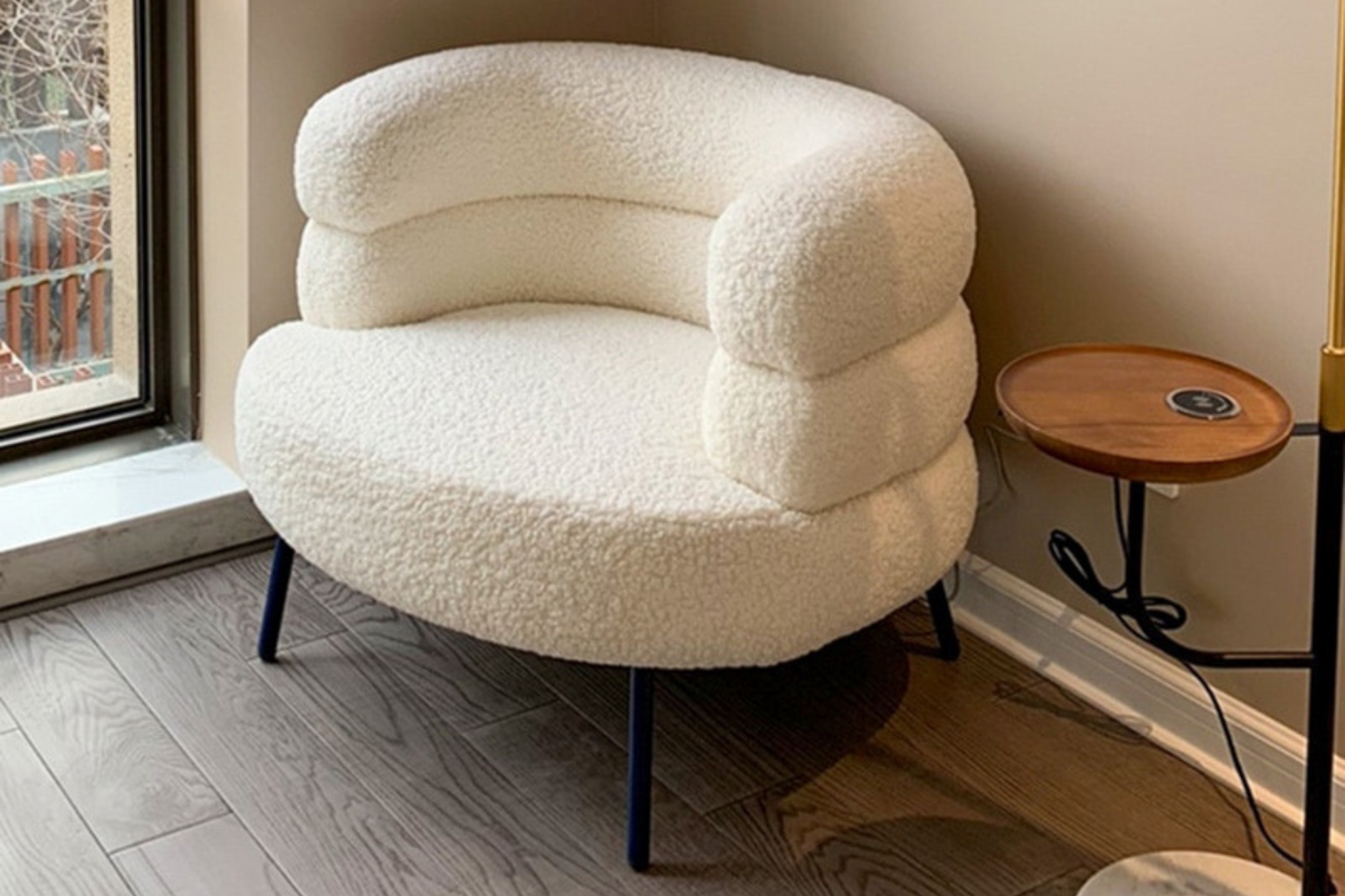 Sofá de Cordero Cachemira Nórdic MOMO