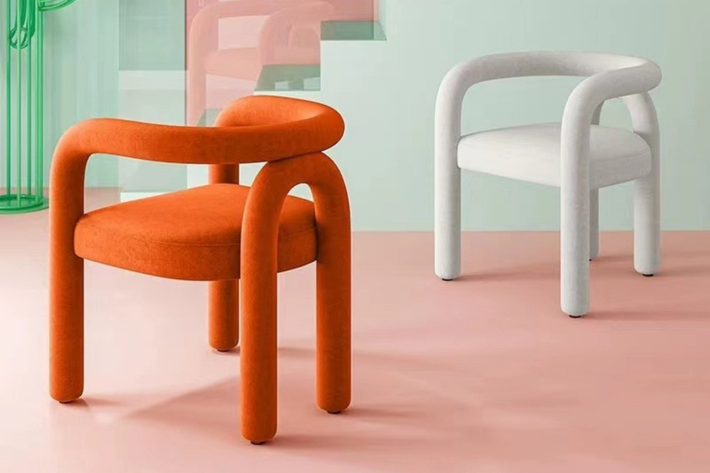 Sillón con Respaldo de Comedor con Diseño Nórdico JOYLIVE