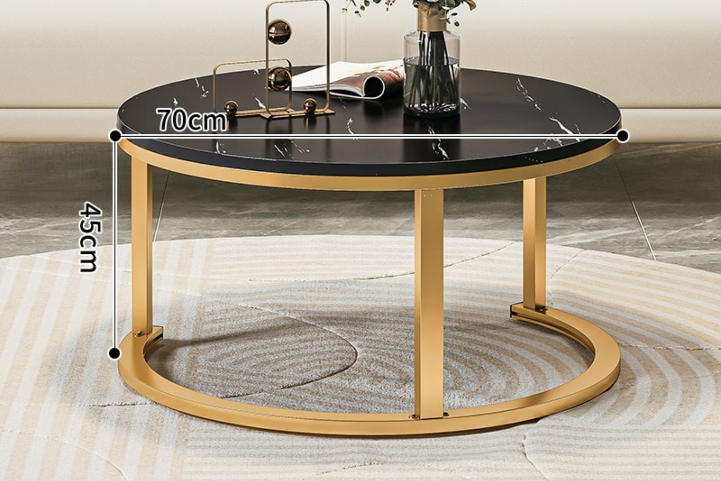 Mesa de Café de Lujo Minimalista