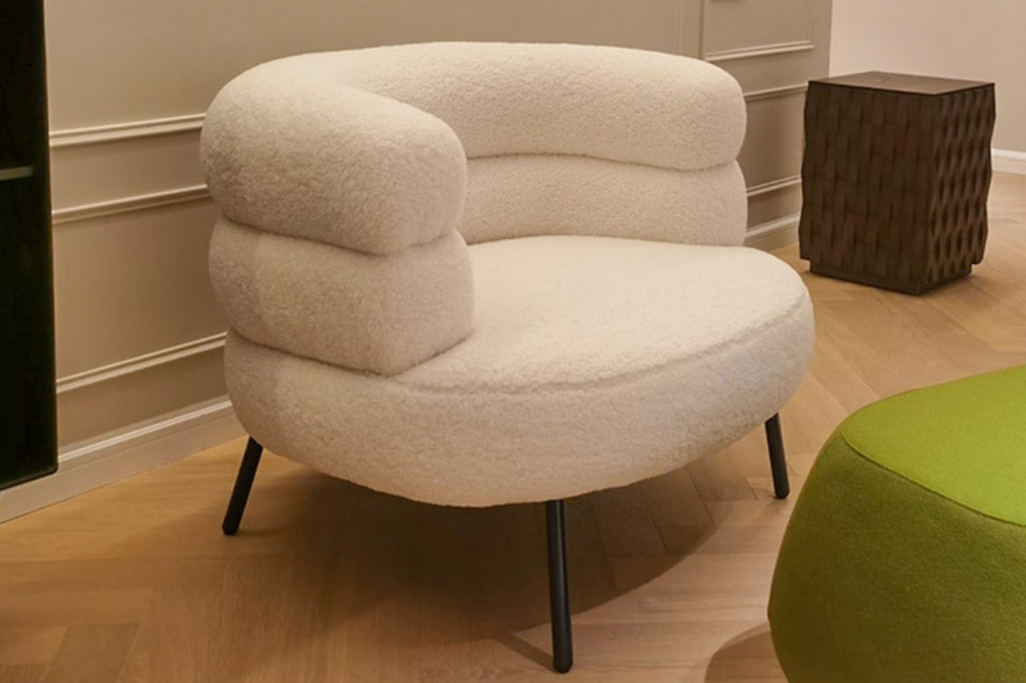 Sofá de Cordero Cachemira Nórdic MOMO