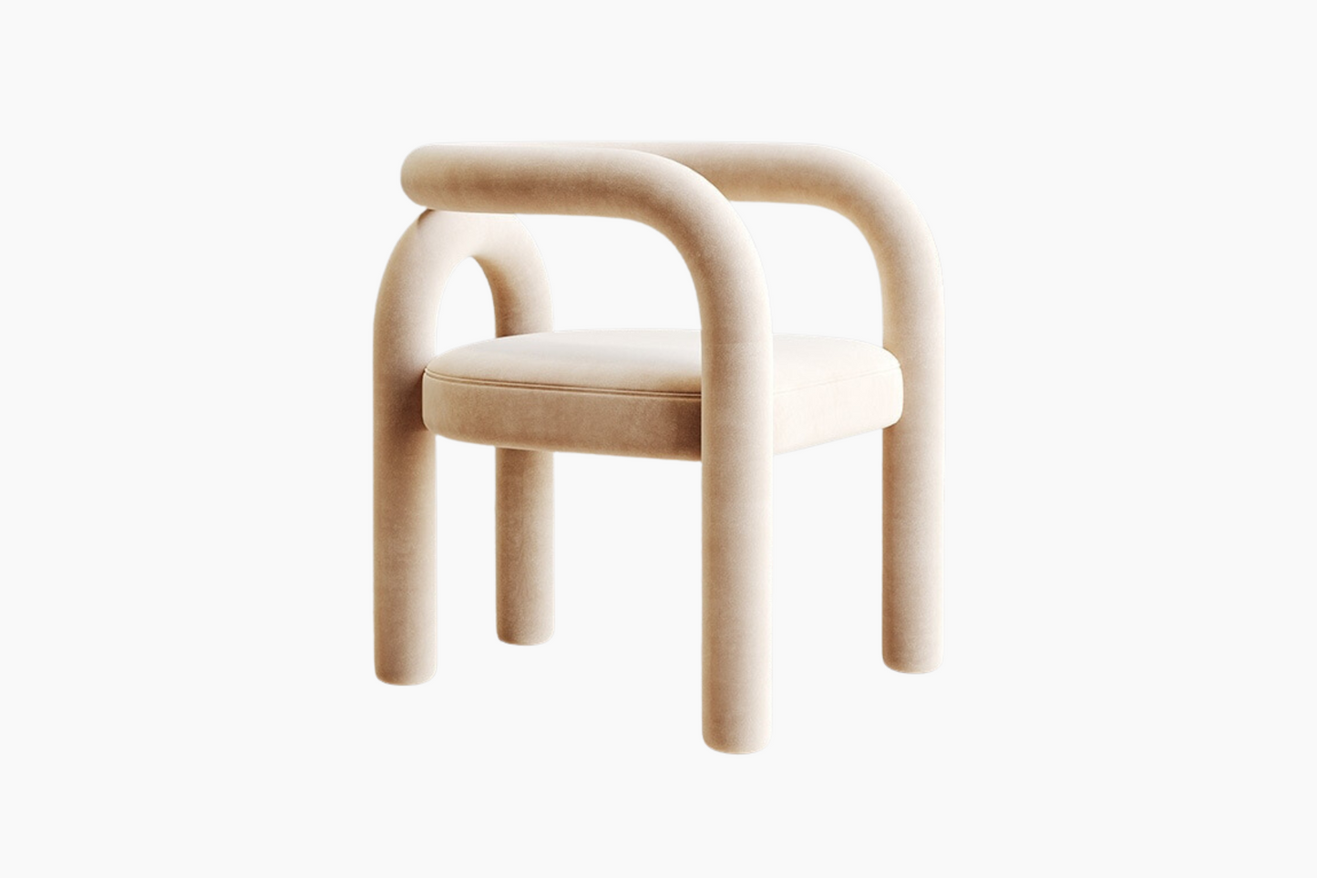 Sillón con Respaldo de Comedor con Diseño Nórdico JOYLIVE