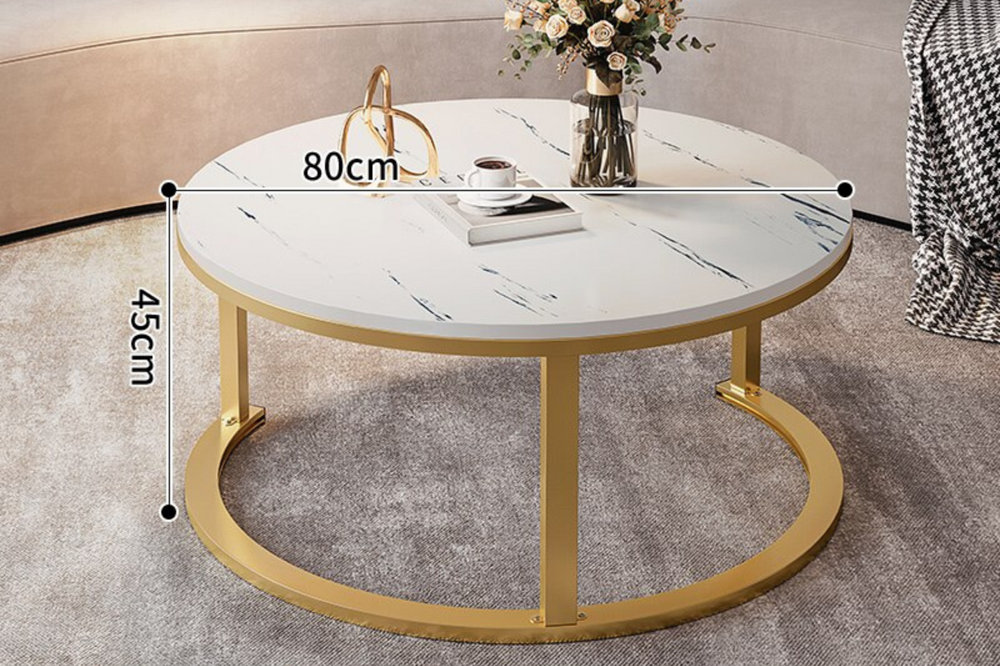 Mesa de Café de Lujo Minimalista