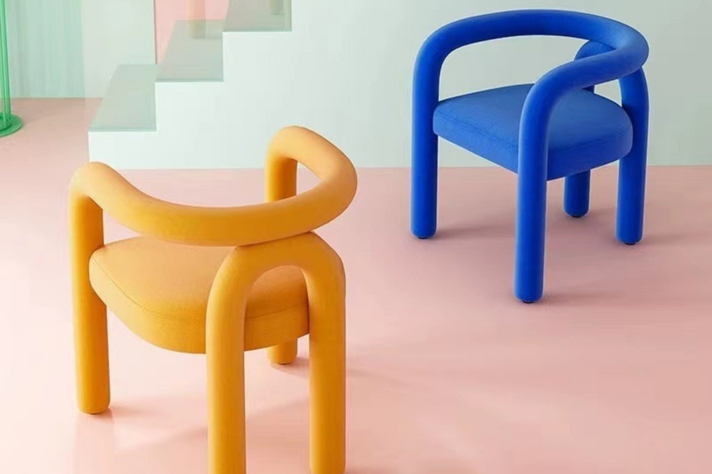 Sillón con Respaldo de Comedor con Diseño Nórdico JOYLIVE
