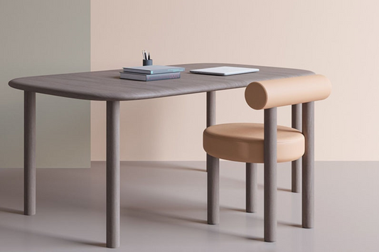 Silla Creativa con Diseño Nórdico Minimalista con Bolsa Suave Wuli